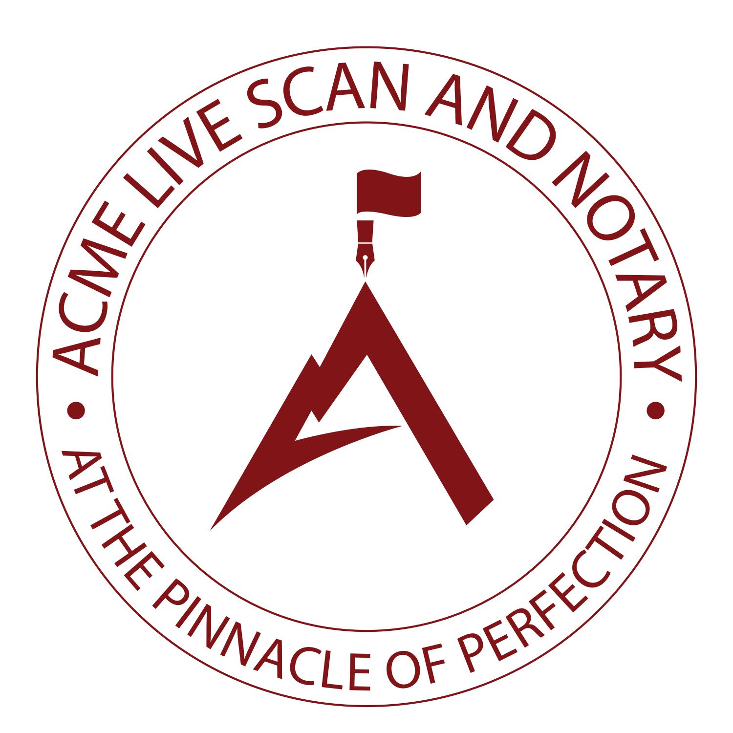 Acme Live Scan & Notary round