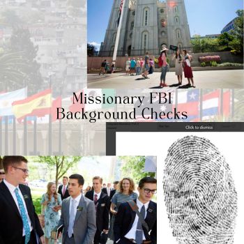 Missionary FBI Clearance Report or FBI Background Check in LOS ANGELES, CALIFORNIA, LOS ANGELES FBI background check